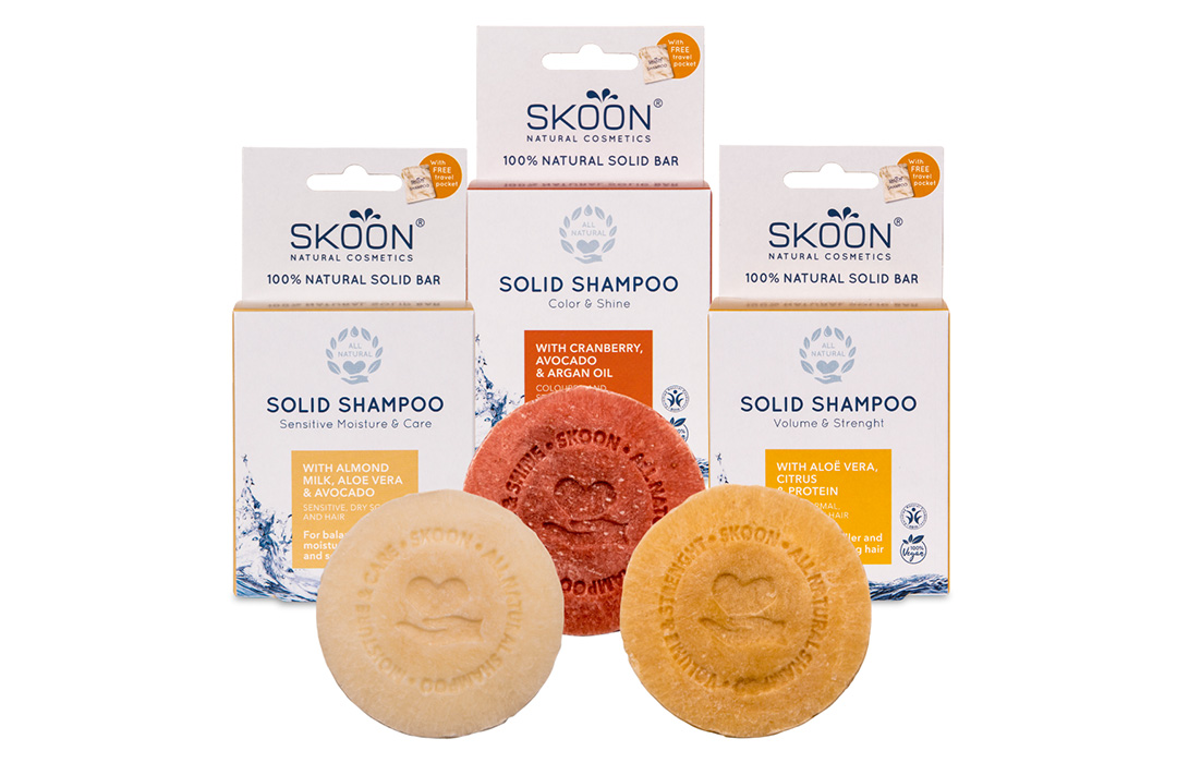 Skoon solid shampoo